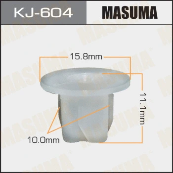 KJ-604 MASUMA Зажим, молдинг / защитная накладка (фото 1)