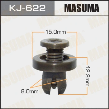 KJ-622 MASUMA Зажим, молдинг / защитная накладка (фото 1)