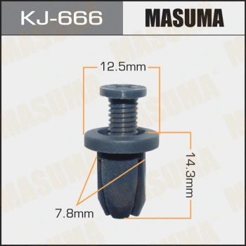 KJ-666 MASUMA Зажим, молдинг / защитная накладка (фото 1)