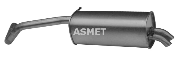 21.024 ASMET Глушитель выхлопных газов конечный (фото 2)