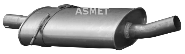 01.067 ASMET Средний глушитель выхлопных газов (фото 2)