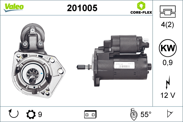 201005 VALEO Стартер (фото 4)