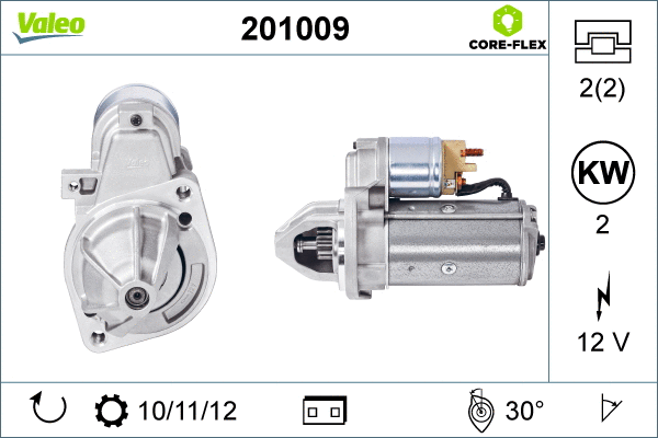 201009 VALEO Стартер (фото 4)