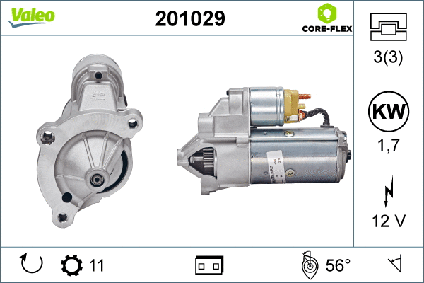 201029 VALEO Стартер (фото 4)