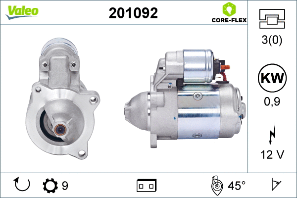 201092 VALEO Стартер (фото 1)