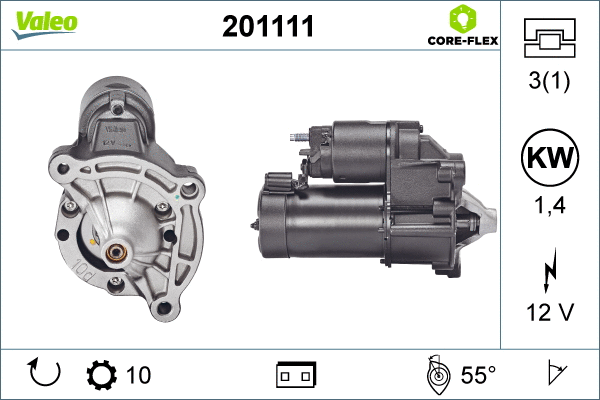 201111 VALEO Стартер (фото 1)