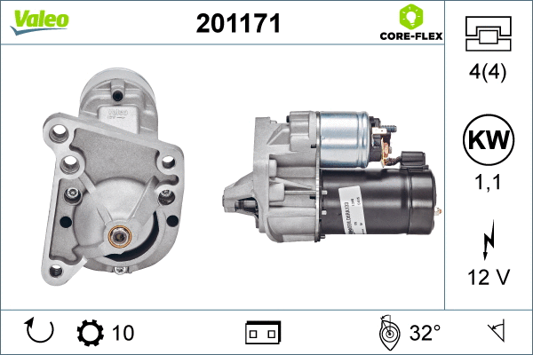 201171 VALEO Стартер (фото 1)