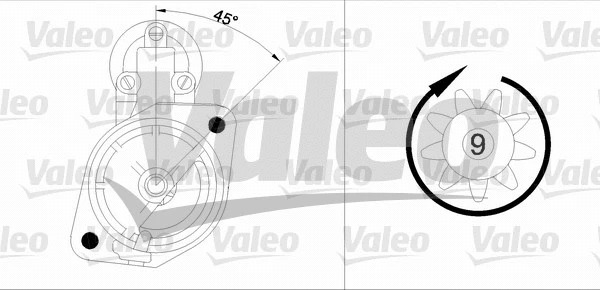 436085 VALEO Стартер (фото 1)