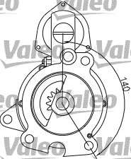 436093 VALEO Стартер (фото 2)