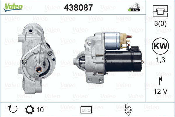 438087 VALEO Стартер (фото 4)