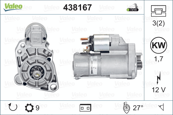 438167 VALEO Стартер (фото 4)