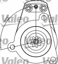 455534 VALEO Стартер (фото 2)