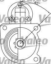 455545 VALEO Стартер (фото 2)