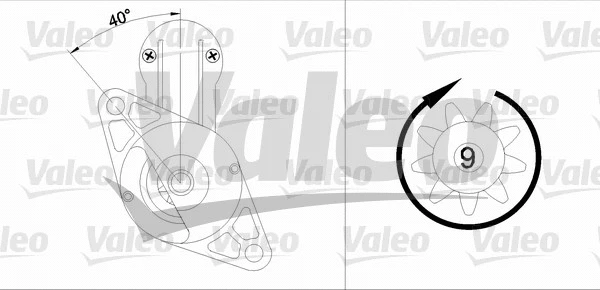 455611 VALEO Стартер (фото 1)