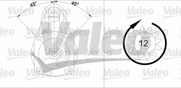 455688 VALEO Стартер (фото 1)