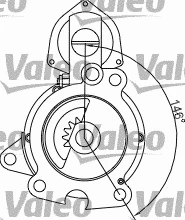 455703 VALEO Стартер (фото 2)