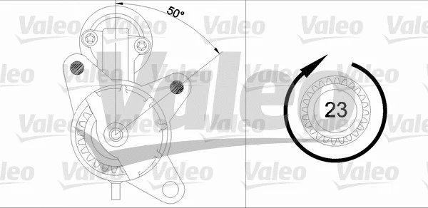 455894 VALEO Стартер (фото 1)