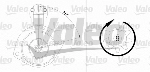 455914 VALEO Стартер (фото 1)