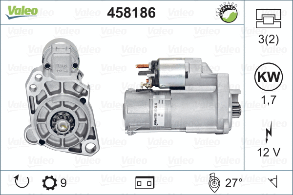 458186 VALEO Стартер (фото 5)