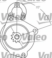 458200 VALEO Стартер (фото 1)