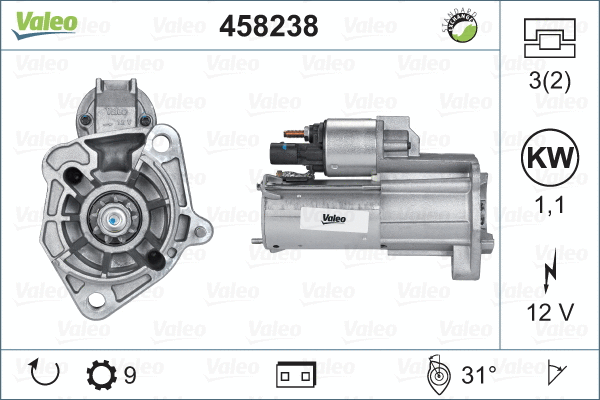 458238 VALEO Стартер (фото 4)