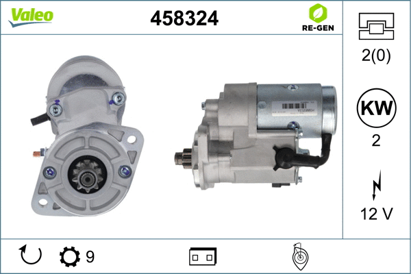 458324 VALEO Стартер (фото 4)