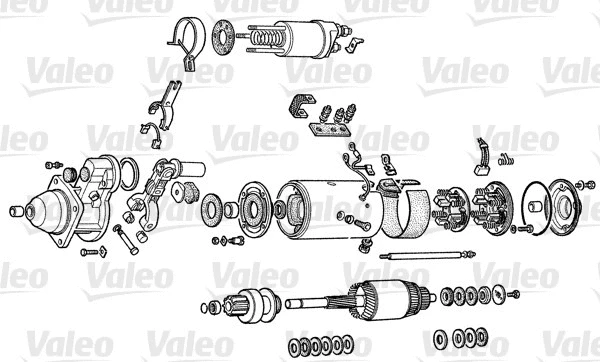 D11E163 VALEO Стартер (фото 1)