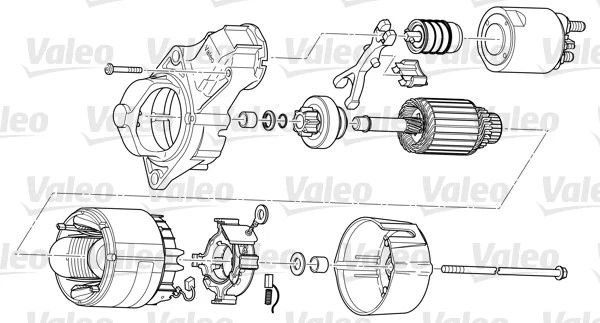 D7E4 VALEO Стартер (фото 1)