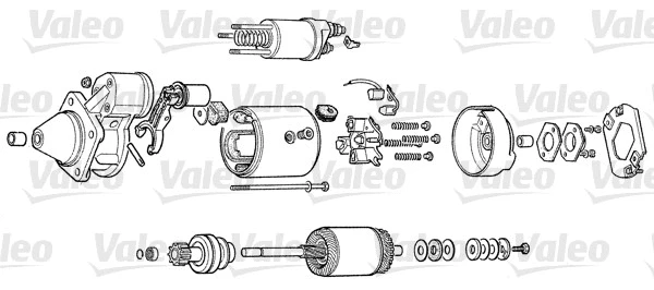 D9E50 VALEO Стартер (фото 1)