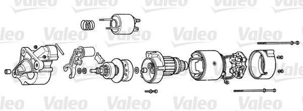 D9R105 VALEO Стартер (фото 1)