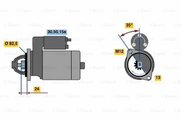 0 001 108 026 BOSCH Стартер (фото 2)