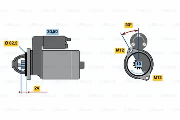 0 001 363 120 BOSCH Стартер (фото 1)