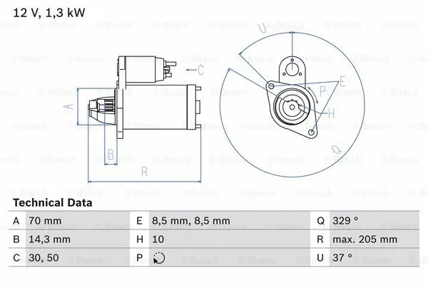 0 986 023 690 BOSCH Стартер (фото 1)