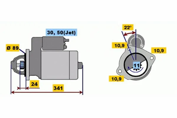 9 000 143 600 BOSCH Стартер (фото 1)