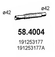 58.4004 ASSO Труба выхлопного газа (фото 3)