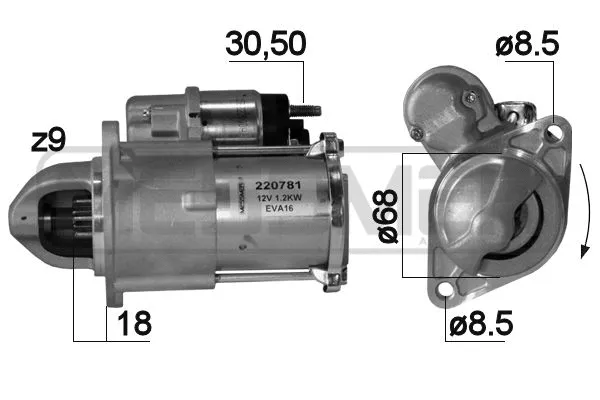 220781 ERA Стартер (фото 1)