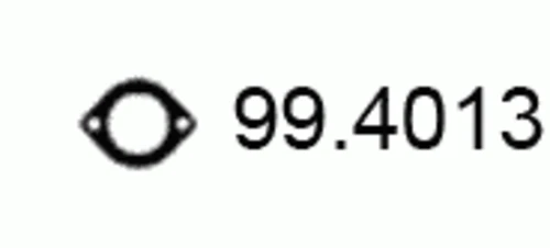 99.4013 ASSO Прокладка, труба выхлопного газа (фото 1)