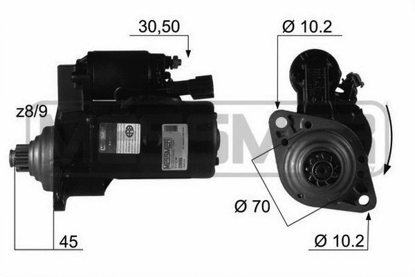 220066R MESSMER Стартер (фото 1)