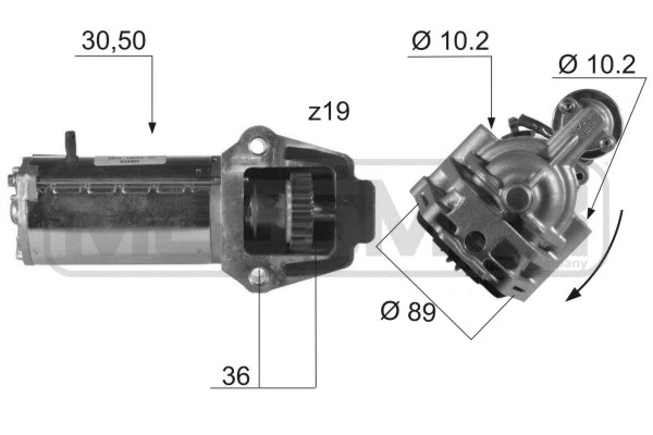 220157R MESSMER Стартер (фото 1)