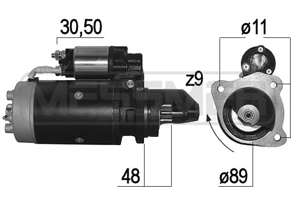 220232R MESSMER Стартер (фото 1)