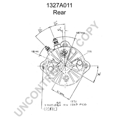 1327A011 PRESTOLITE ELECTRIC Стартер (фото 3)