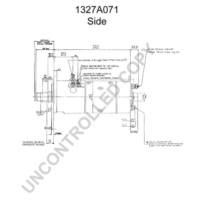 1327A071 PRESTOLITE ELECTRIC Стартер (фото 4)