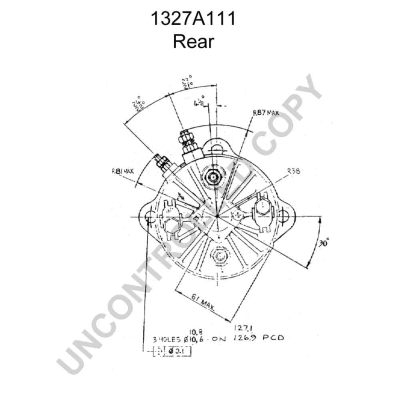 1327A111 PRESTOLITE ELECTRIC Стартер (фото 3)