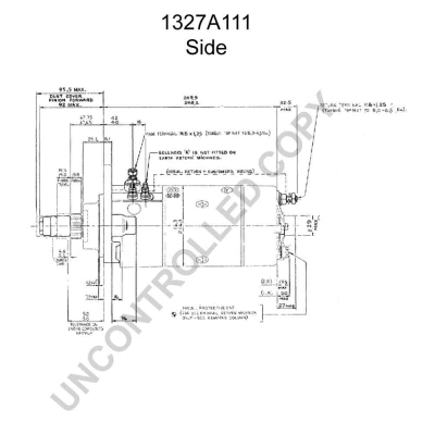 1327A111 PRESTOLITE ELECTRIC Стартер (фото 4)