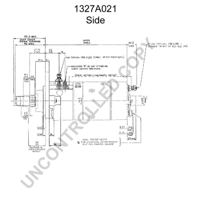 1327A121 PRESTOLITE ELECTRIC Стартер (фото 4)