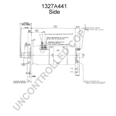 1327A441 PRESTOLITE ELECTRIC Стартер (фото 4)