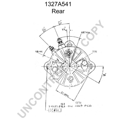 1327A541 PRESTOLITE ELECTRIC Стартер (фото 3)