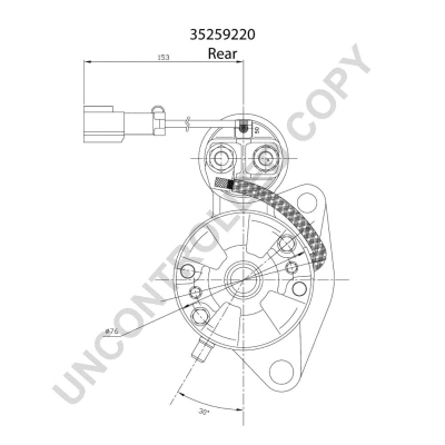 35259220 PRESTOLITE ELECTRIC Стартер (фото 3)