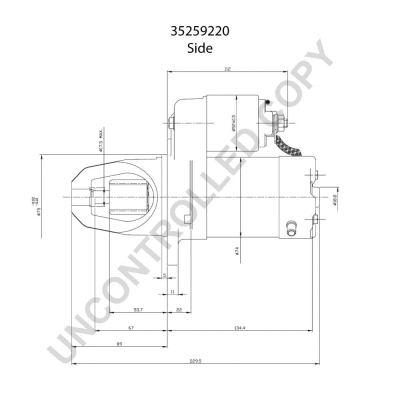 35259220 PRESTOLITE ELECTRIC Стартер (фото 4)