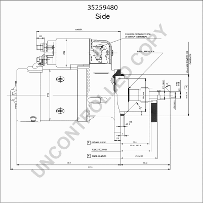 35259480 PRESTOLITE ELECTRIC Стартер (фото 5)